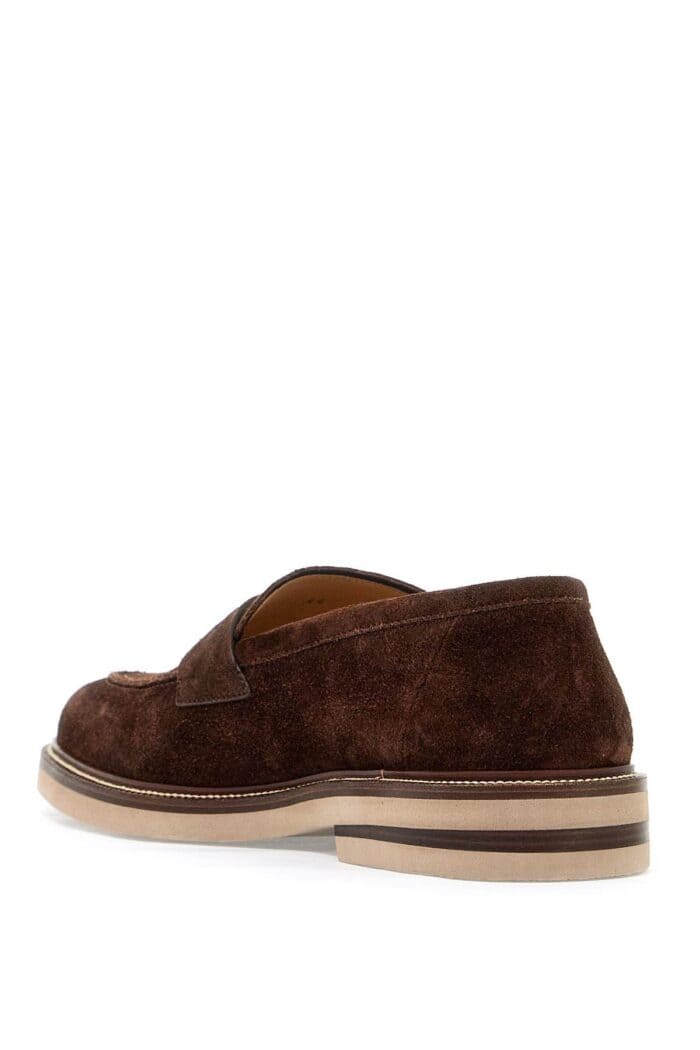 BRUNELLO CUCINELLI Suede Loaf