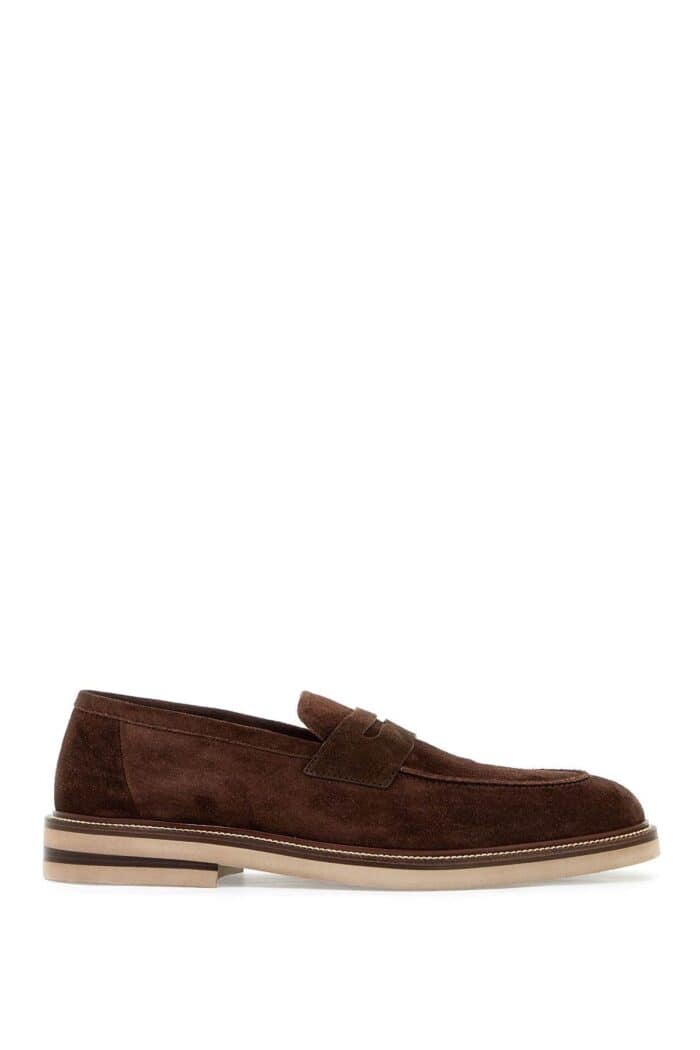 BRUNELLO CUCINELLI Suede Loaf