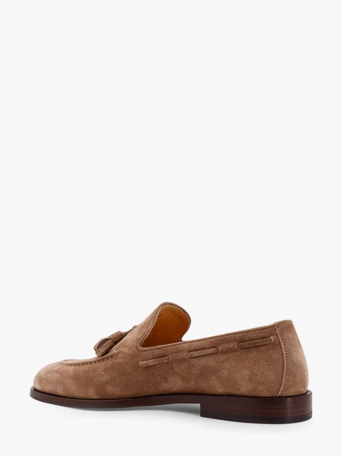 Brunello Cucinelli Suede Loafer With Tassels