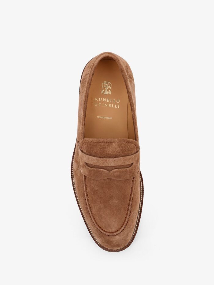 Brunello Cucinelli Suede Loafers