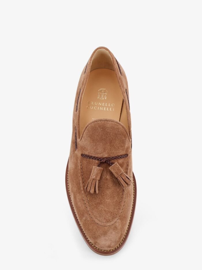 Brunello Cucinelli Suede Loafers