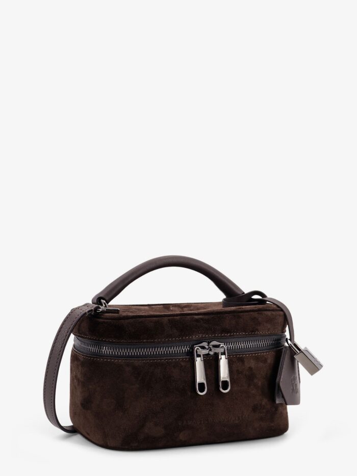 Brunello Cucinelli Suede Shoulder Bag