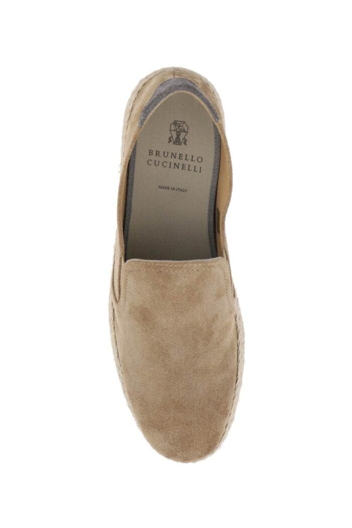 Brunello Cucinelli Suede Slip-ons