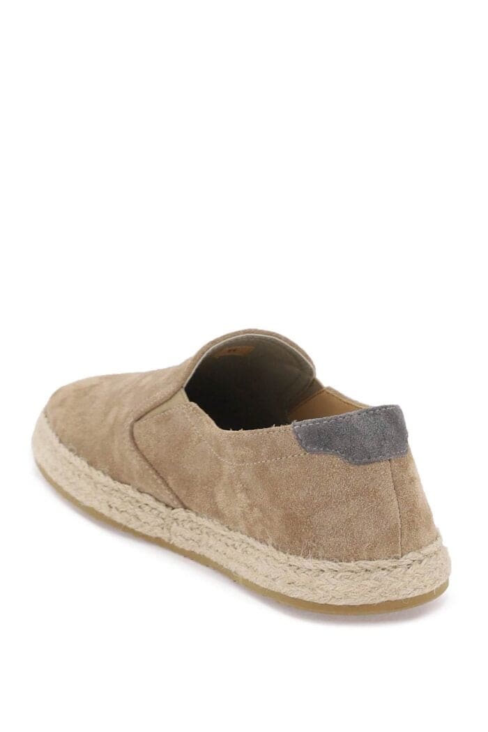 Brunello Cucinelli Suede Slip-ons