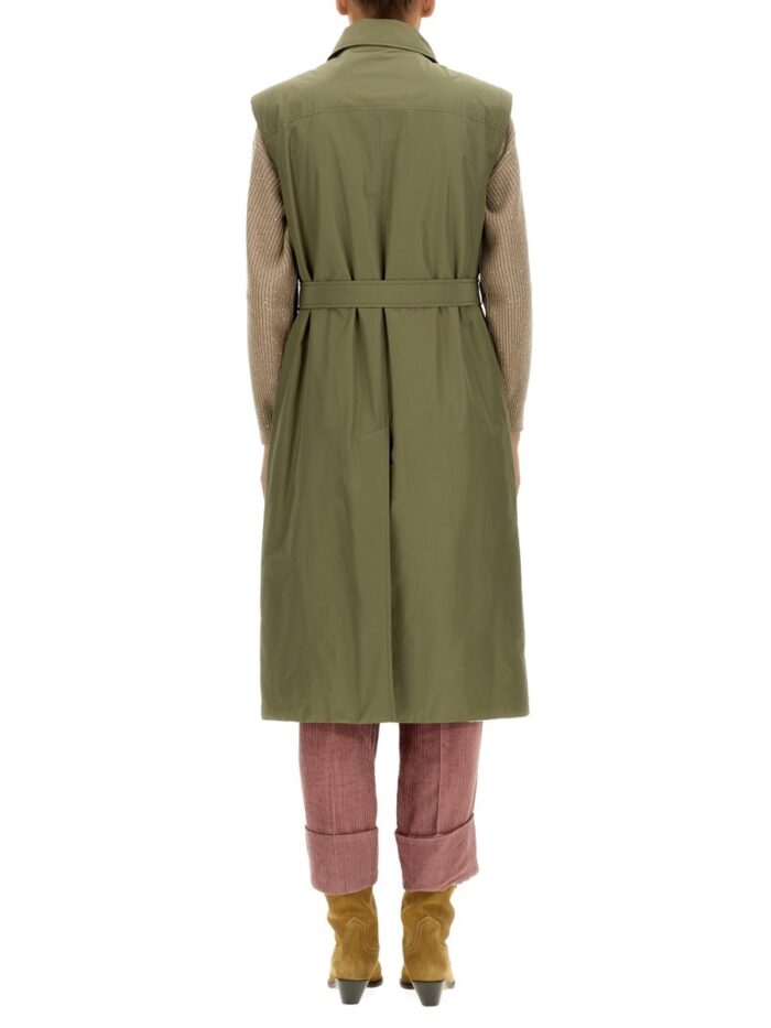 Brunello Cucinelli TAFFETA TRENCH COAT