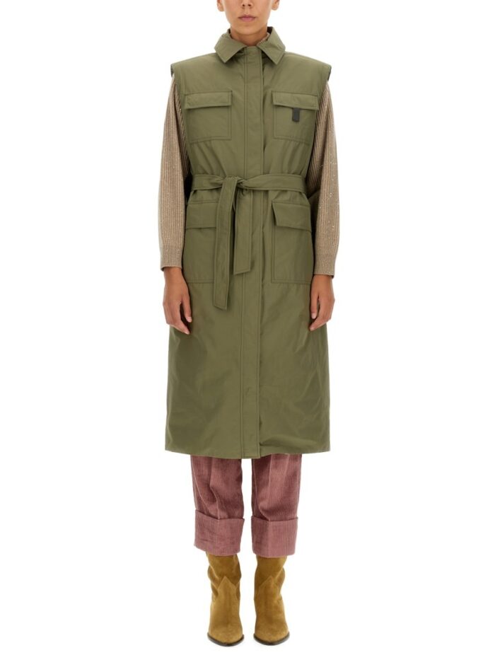 Brunello Cucinelli TAFFETA TRENCH COAT