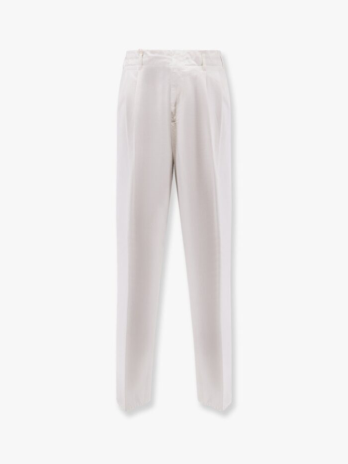 Brunello Cucinelli Tailor Fit Cotton Trousers