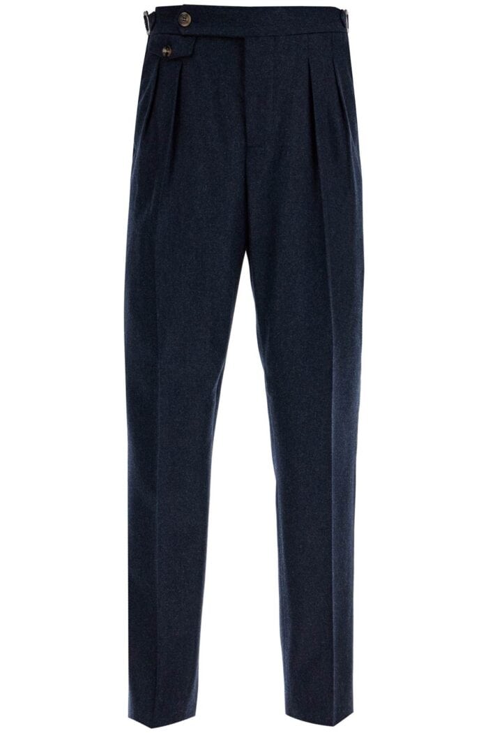 BRUNELLO CUCINELLI Tailored Fit Flannel Pants