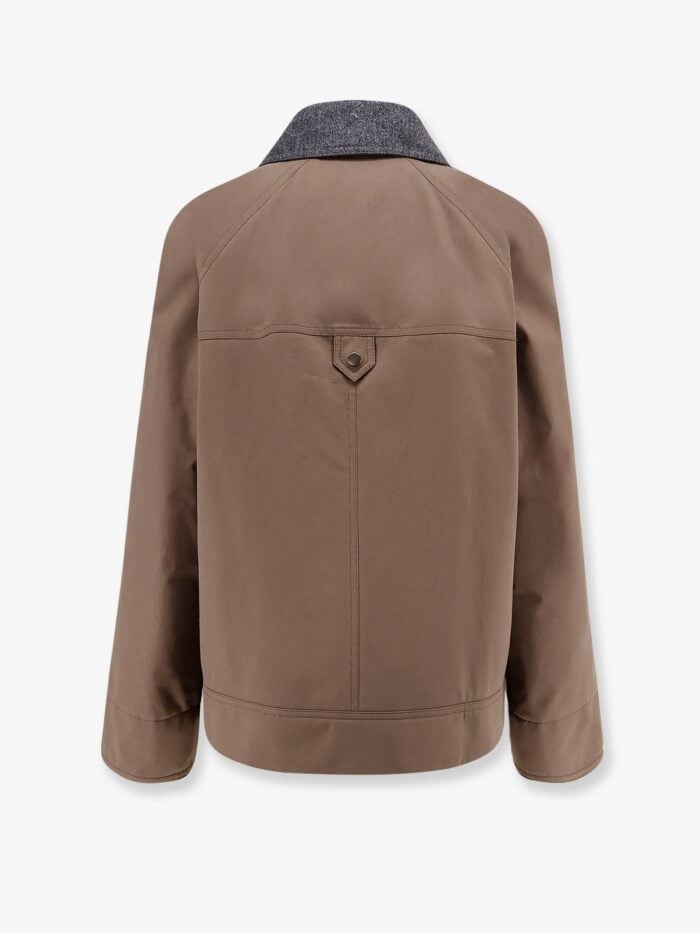 Brunello Cucinelli Techno Cotton Canvas Jacket