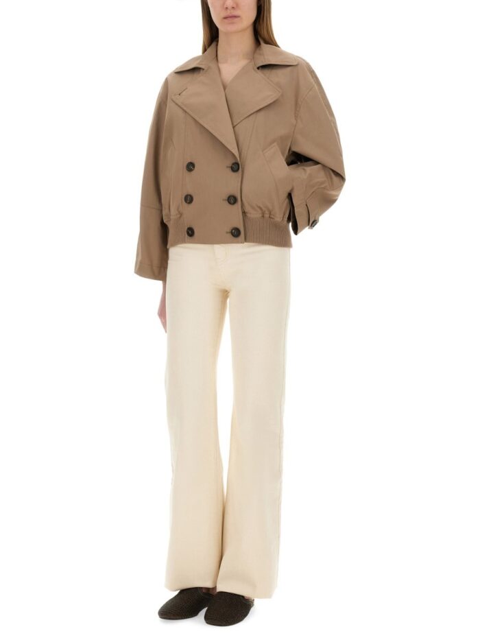 Brunello Cucinelli TECHNO COTTON MEMBRANED PANAMA CROP CABAN