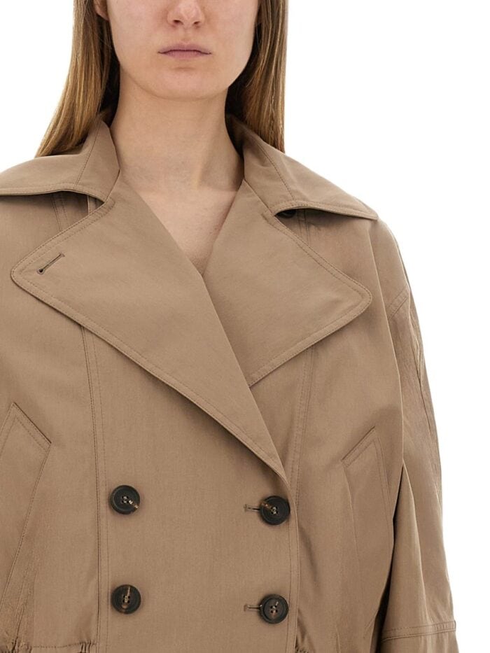 Brunello Cucinelli TECHNO COTTON MEMBRANED PANAMA CROP CABAN