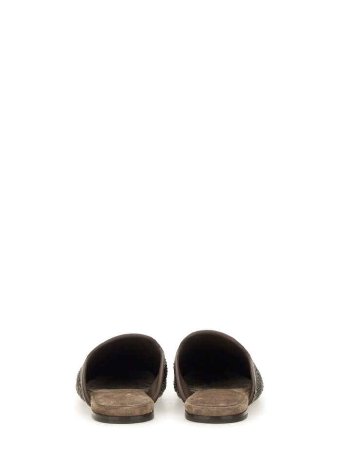 Brunello Cucinelli TECHNO RAFFIA SLIPPER