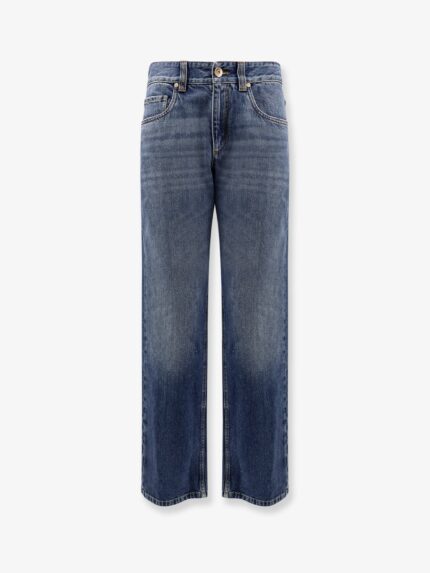 Brunello Cucinelli The Column Full Length Jeans