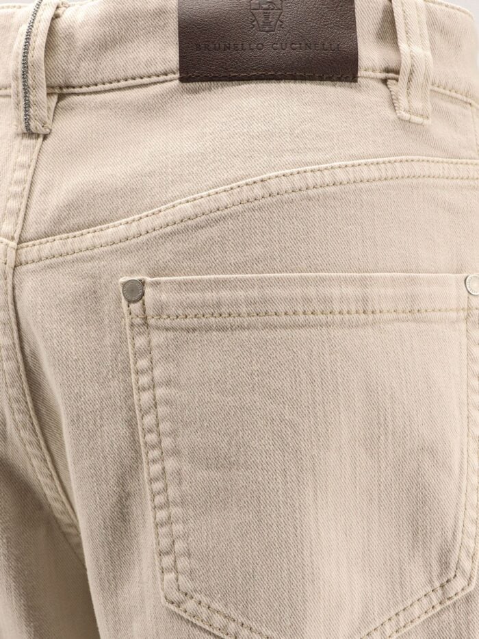 Brunello Cucinelli The Loose Barrel Jean Denim Trousers