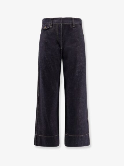 Brunello Cucinelli The Sartorial Square Jeans With Contrasting Stitiching