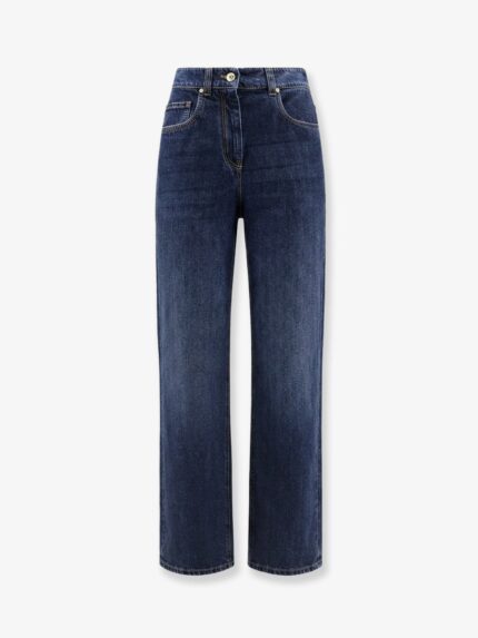 Brunello Cucinelli The Wide Barrel -Full Lenght Jeans