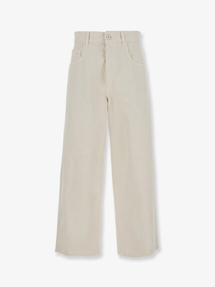 Brunello Cucinelli Ther Relaxed Boyfriend Jean-Soft Barrel Leg