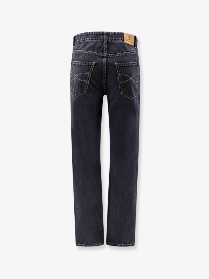 Brunello Cucinelli Traditional Fit Cotton Jeans