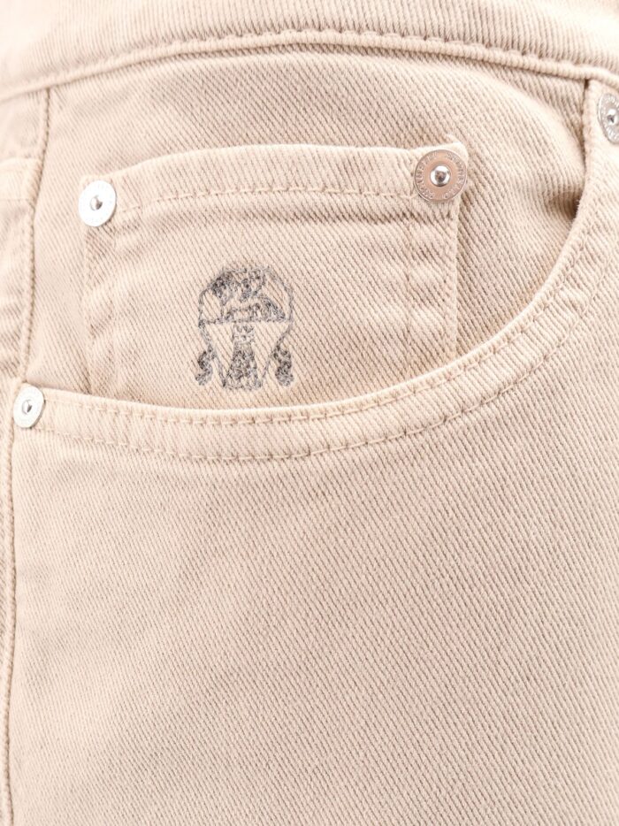 Brunello Cucinelli Traditional Fit Denim Trousers