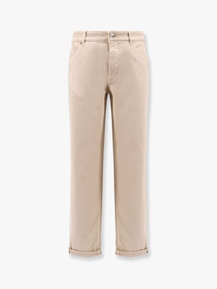 Brunello Cucinelli Traditional Fit Denim Trousers