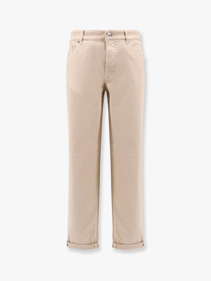 Brunello Cucinelli Traditional Fit Denim Trousers