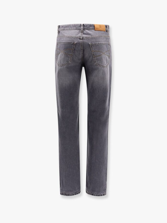 Brunello Cucinelli Traditional Fit Jeans With Lapel