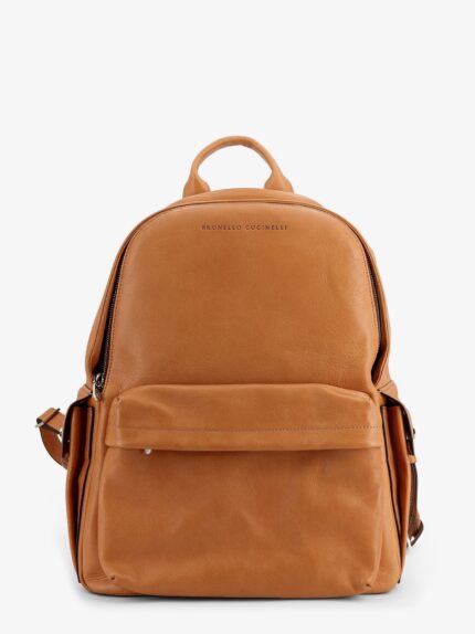 Brunello Cucinelli Travel Leather Backpack