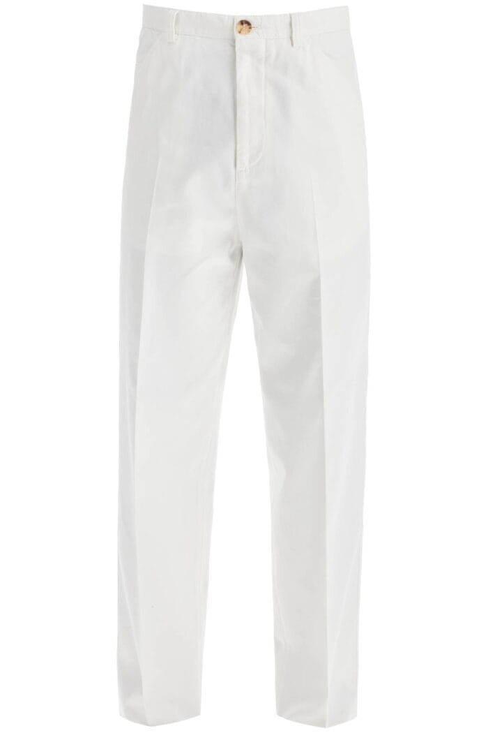 BRUNELLO CUCINELLI Twill Gabardine Trousers With Garment