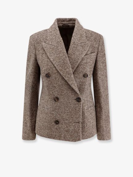 Brunello Cucinelli Virgin Wool And Silk Coat