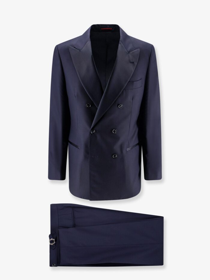brunello cucinelli virgin wool and silk tuxedo Brunello Cucinelli Virgin Wool And Silk Tuxedo