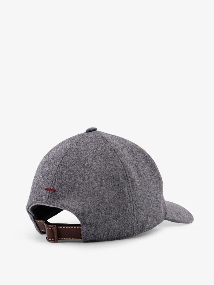 Brunello Cucinelli Virgin Wool Baseball Hat