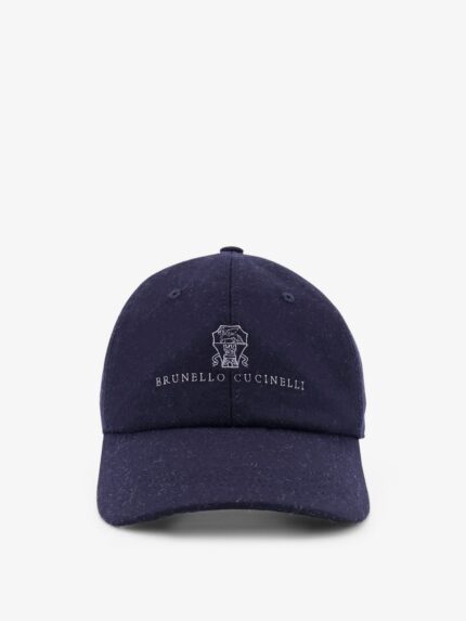 Brunello Cucinelli Virgin Wool Baseball Hat