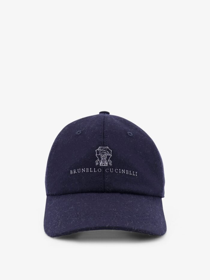 brunello cucinelli virgin wool baseball hat Brunello Cucinelli Virgin Wool Baseball Hat