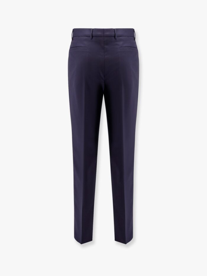Brunello Cucinelli Virgin Wool Trousers With Pinces