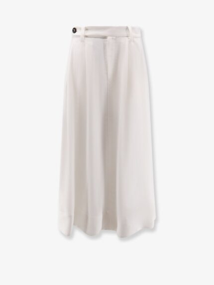 Brunello Cucinelli Viscose And Linen Skirt