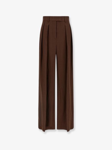 Brunello Cucinelli Viscose And Linen Trousers