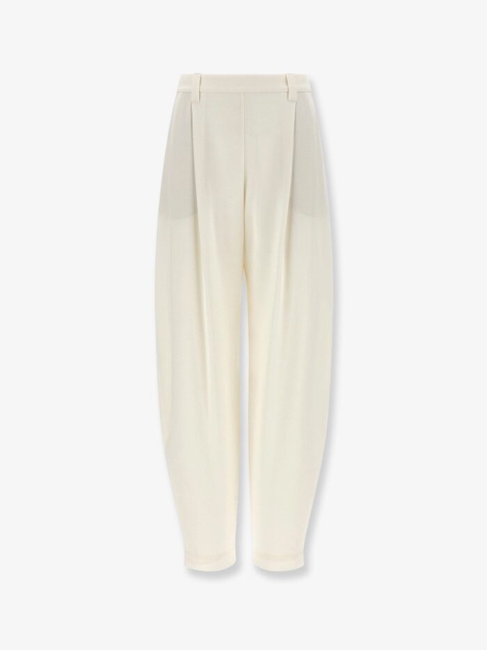 Brunello Cucinelli Viscose And Linen Trousers