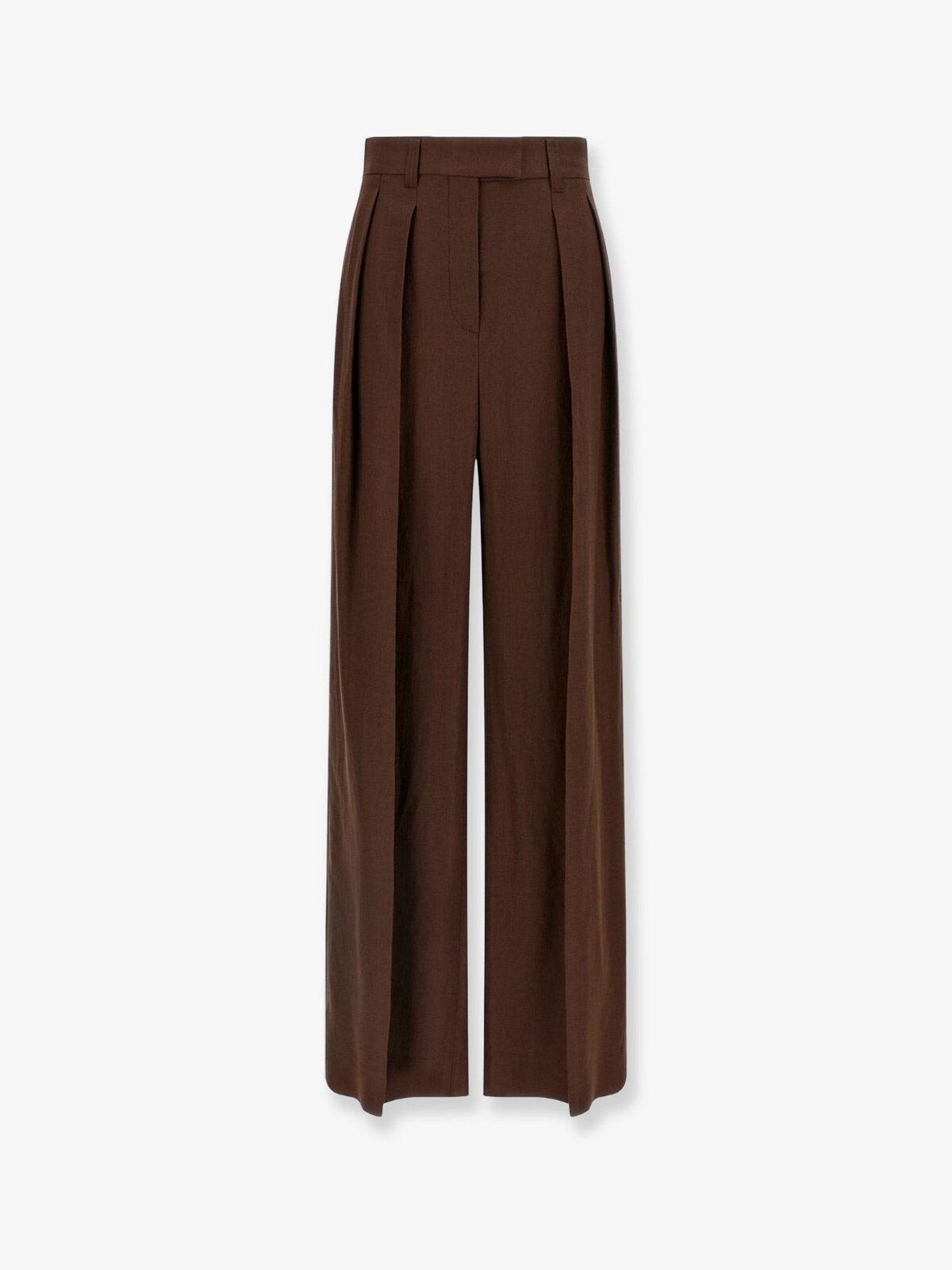 Brunello Cucinelli Viscose And Linen Trousers