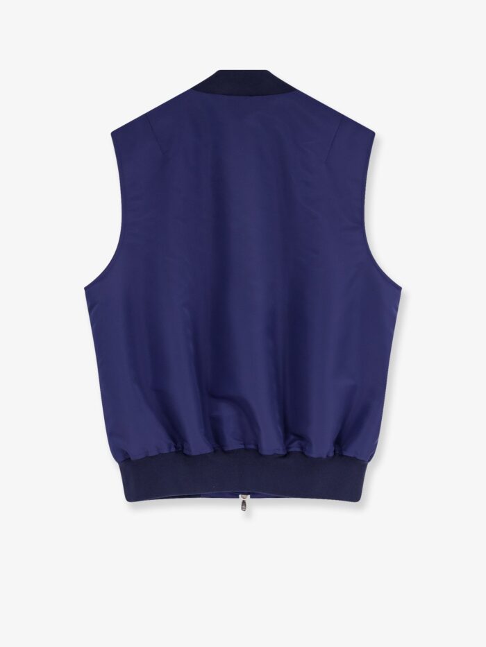 Brunello Cucinelli Water-repellent Nylon Sleeveless Jacket