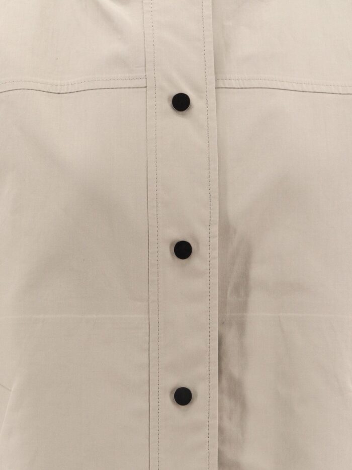 Brunello Cucinelli Water-resistant Bonded Cotton Poplin Hooded Jacket With Heat-bonded Seams