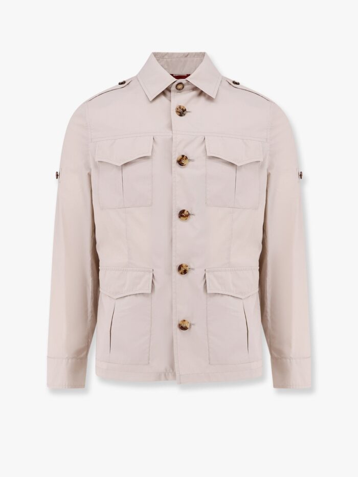 Brunello Cucinelli Water-Resistant Cotton Blend Jacket