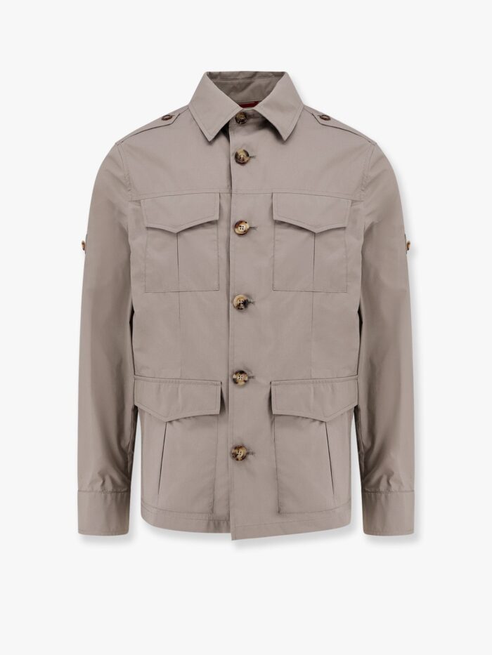 Brunello Cucinelli Water-Resistant Cotton Blend Jacket