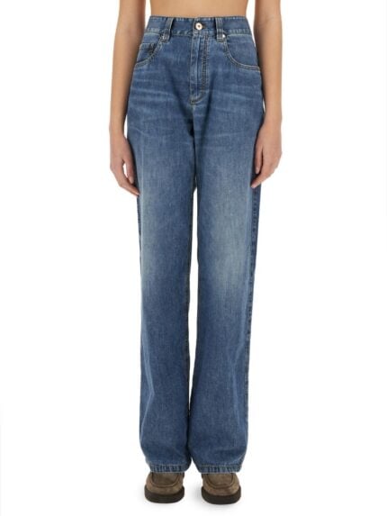 Brunello Cucinelli "WIDE-LEG" JEANS