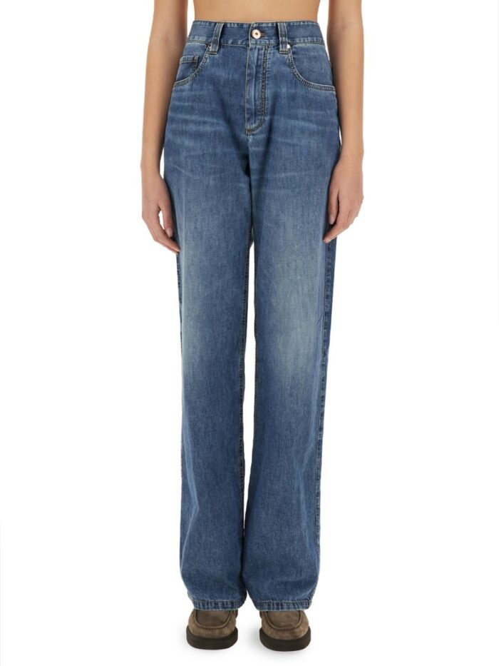 Brunello Cucinelli "WIDE-LEG" JEANS