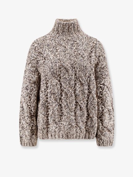 Brunello Cucinelli Wool And Cashmere Sweater With Sequins