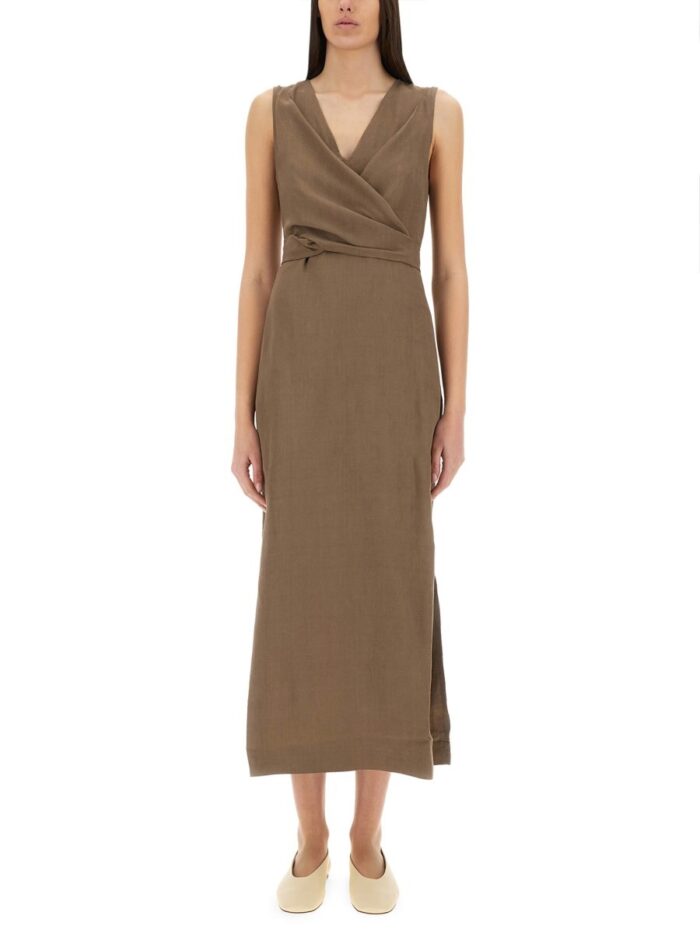 Brunello Cucinelli "WRAP-EFFECT" DRESS
