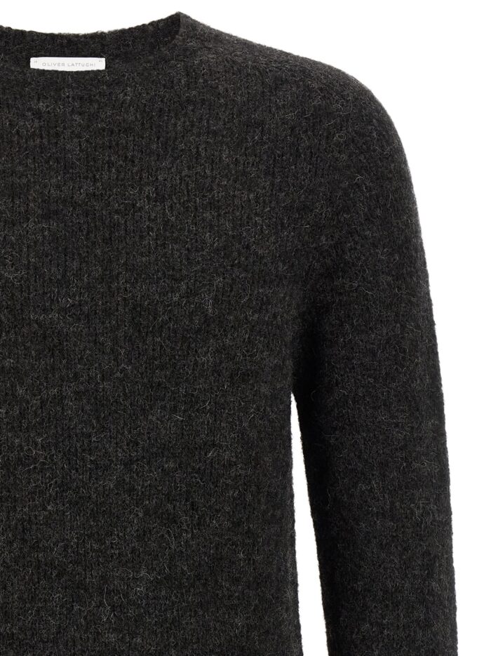OLIVER LATTUGHI Brushed Alpaca Sweater