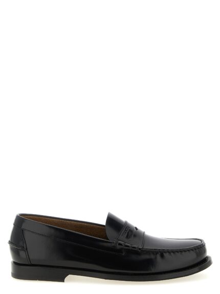 PRADA Brushed Leather Loafers