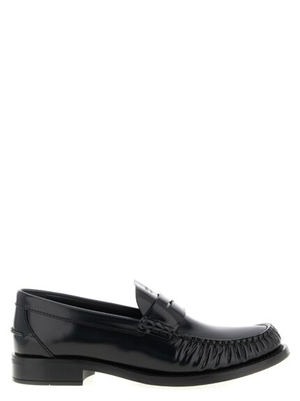 PRADA Brushed Leather Loafers