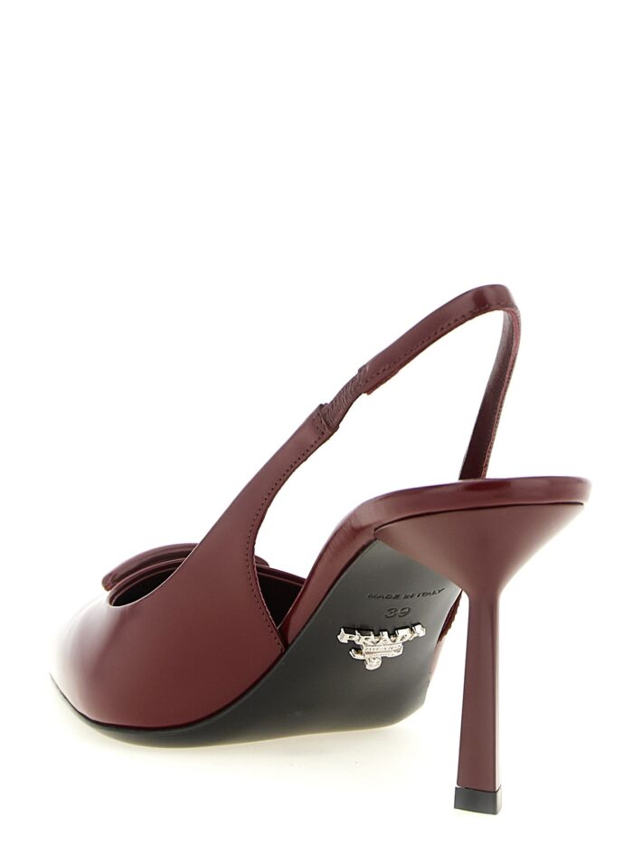 PRADA Brushed Leather Slingback